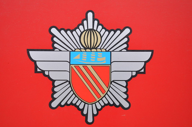 Manchester Airport Fire & Rescue Service Crest