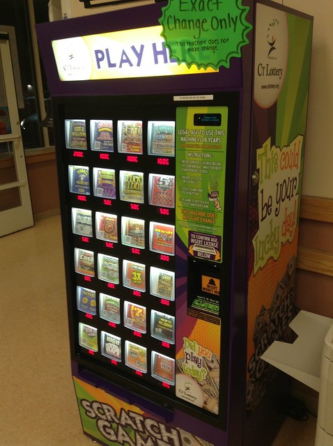 Connecticut Lottery machine