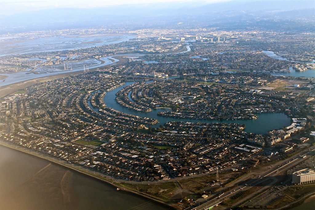 This is a Creative Commons image with the title Silicon Valley from above