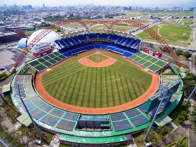台中洲際棒球場~空拍~  Taichung International Baseball Stadium