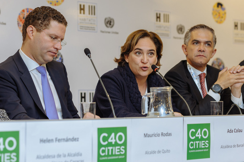 Press Conference | Ada Colau, Mayor of Barcelona. Six Mayors… | Flickr