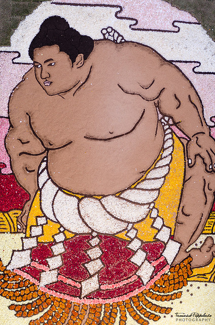 Japanese sumo fighter