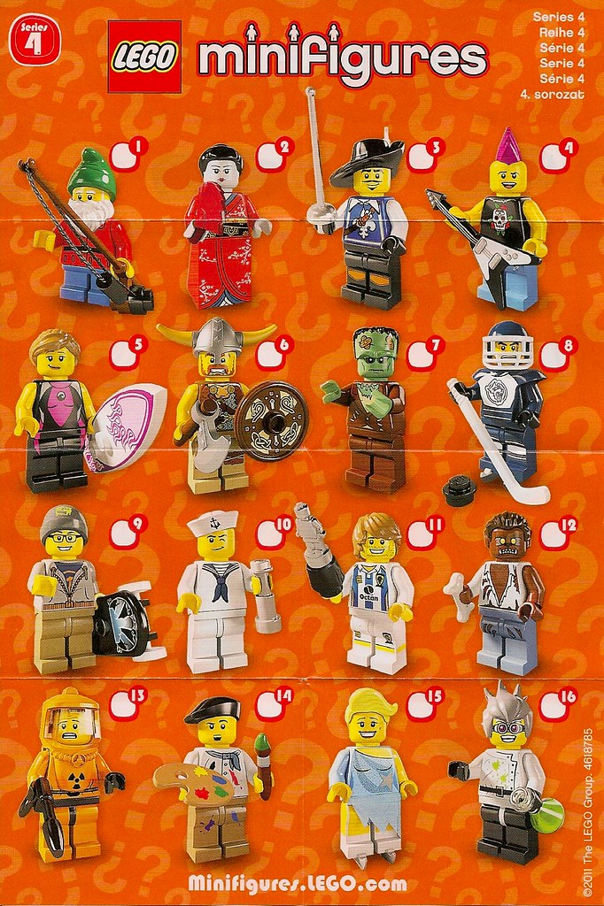 LEGO Minifigures Series 4 