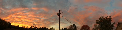 c2016 October 13, Sunrise Iphone 6s Panoramic Picture by King Kong 911, c2016 October 13, Sunrise Iphone 6ssunrise trees red orange sky autumn fall panoramic picture