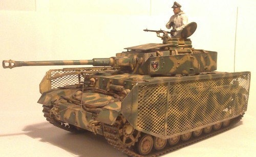 1/35 panzer iv mesh armour | by Lewis Newbery Dioramas