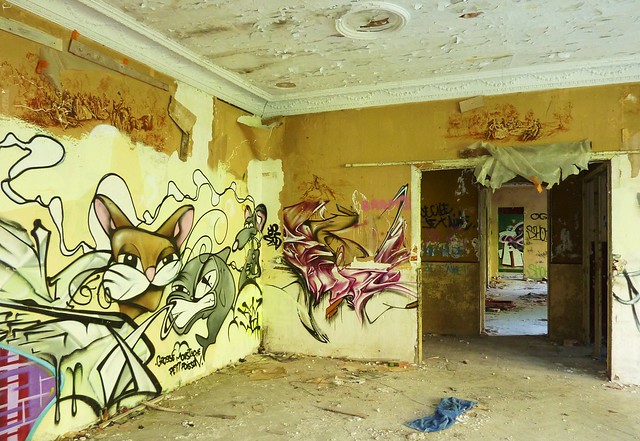 graffiti hotel alexandra Vernet les bains