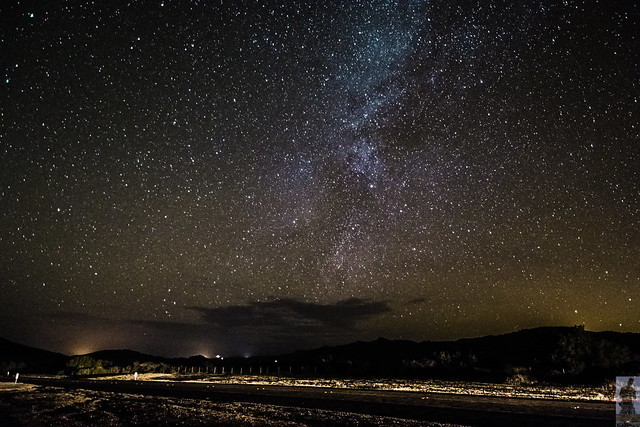 Milky Way from Highway 46 California-Central-Coast 2014-11-15