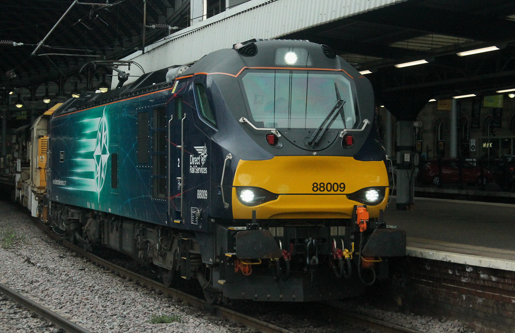 Class 88: 88009 Direct Rail Services Newcastle Central | Flickr