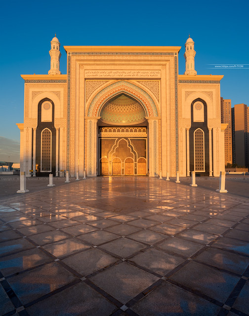 Hazret Sultan mosque. Nur-Sultan / Astana City (Kazakhstan)