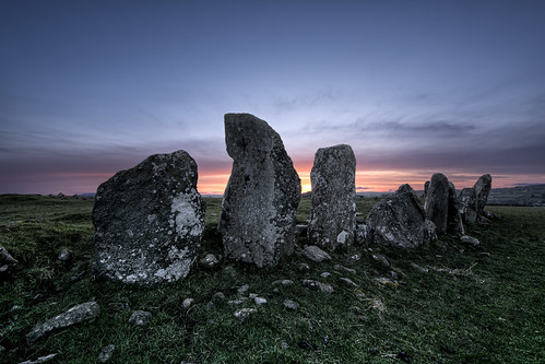 Ancient Druidic Sunset by Gareth Wray - 16 Million Views, Thank You, Beltany Ancient Standing Stone Circle located in Raphoe, Co Donegal, Ireland
I eagerly awaited for a