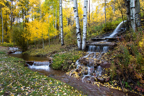 bigvern canon 7dii yellow fall colors aspen colorado water landscape mountains streams