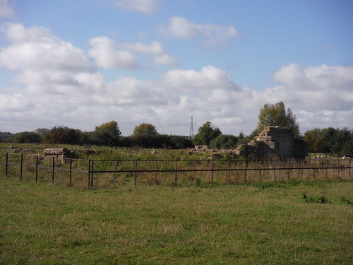 Ruins of St. Peter's Chapel, Quarrendon SWC Walk 194 Aylesbury Vale Parkway to Aylesbury