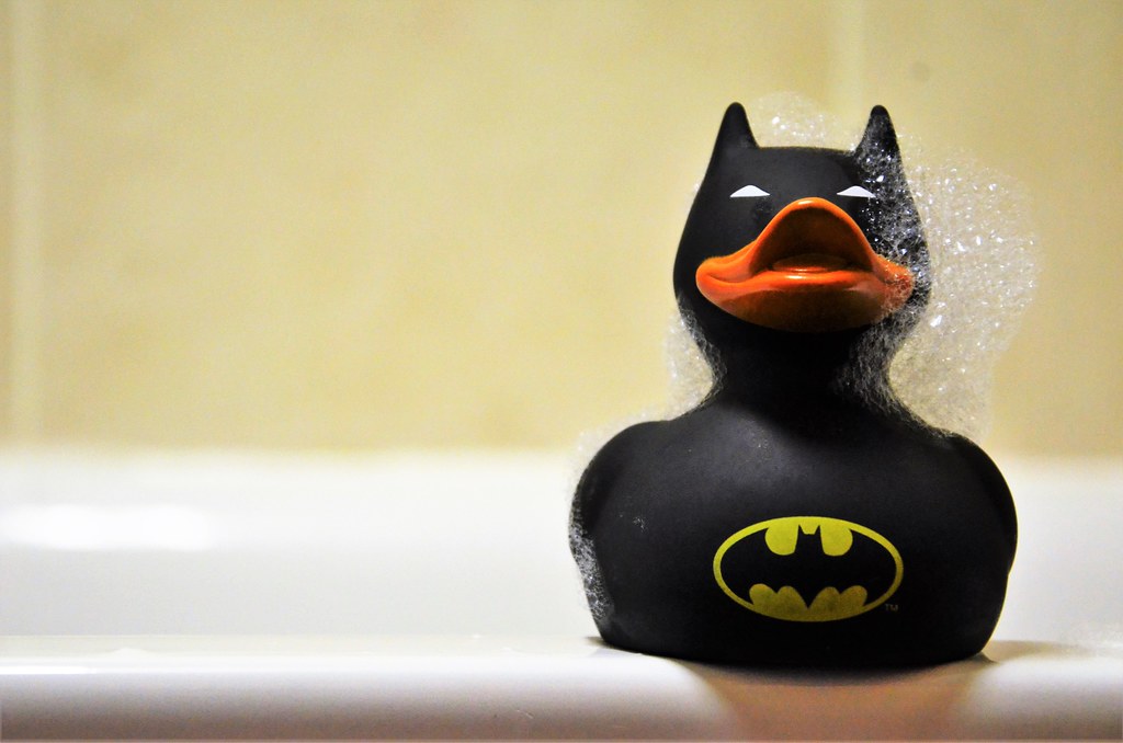 Batman rubber duck The Batduck Black 