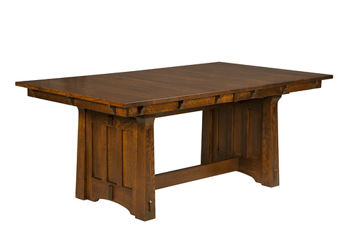 1TA WP Beaumont Trestle Table | by BEARSintheWOODS