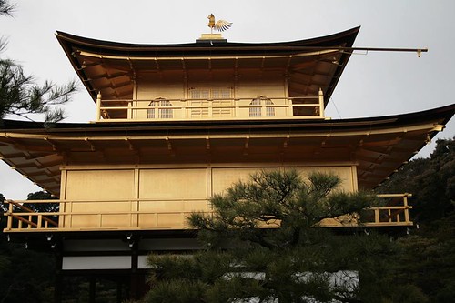 Fotos del Rokuon-ji o templo de oro, también conocido como kinkaku-ji por Javier García, Miguel León y Juan Carlos Pérez
