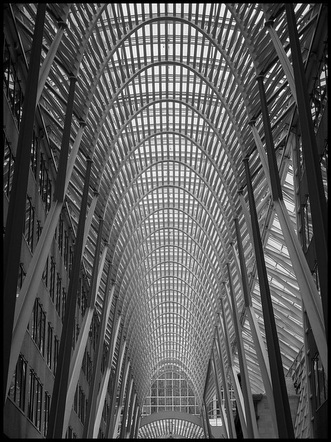 Brookfield Place in Black and White