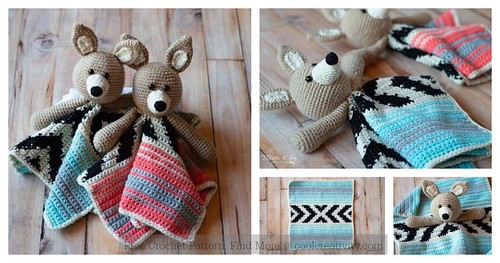 Amigurumi Coyote Lovey Free Crochet Pattern | by coolcreativity