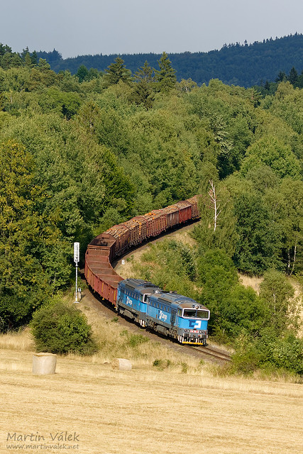 750.252 + 750.061 ČD Cargo, Mn 86102, Svor (Czechia)