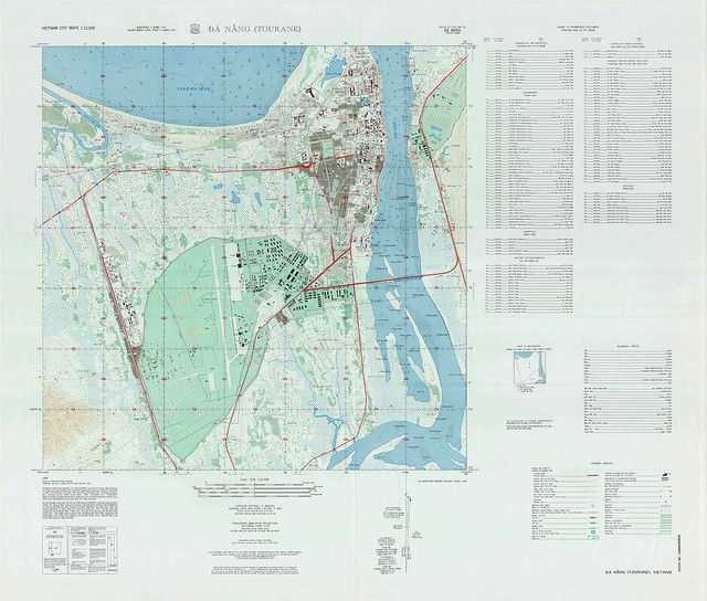 Bản đồ Đà Nẵng 1964
