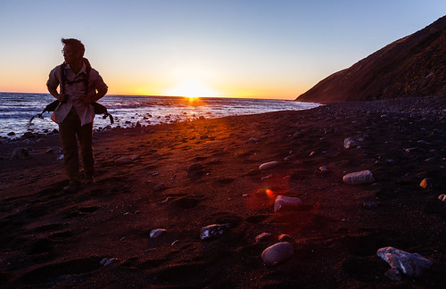 Hiking the Lost Coast by TheDailyNathan, Nearing our beachside camp destination for night 1, after a long day's trek across the sand.

<a hre
