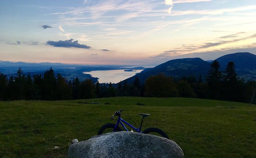 autumn fall evening fatbike ride 30092016 sunset rock lake biel