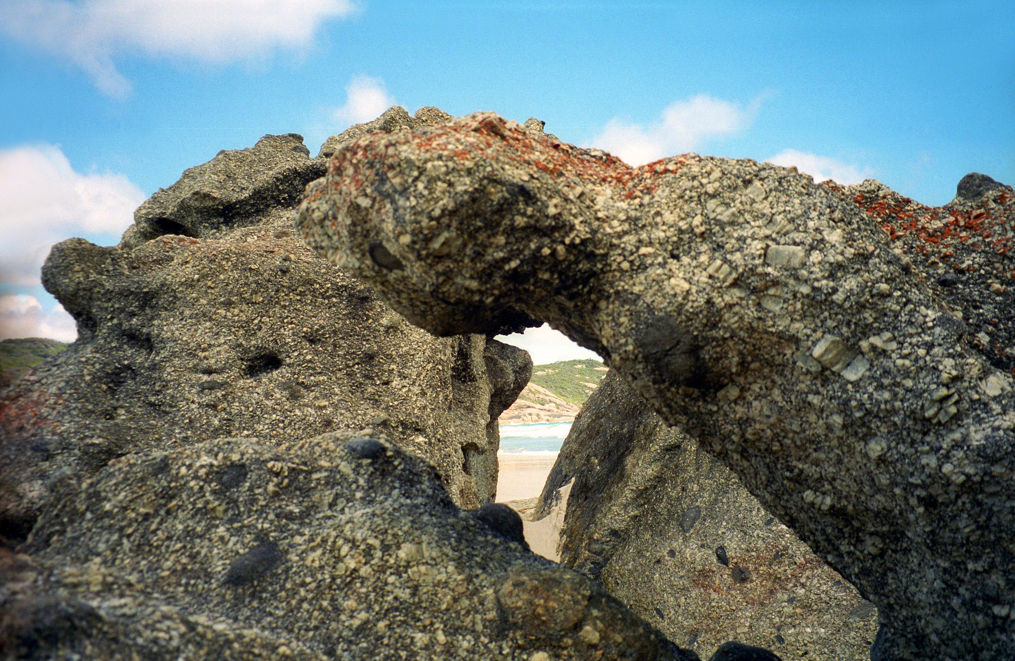 Rocks On Squeaky Beach