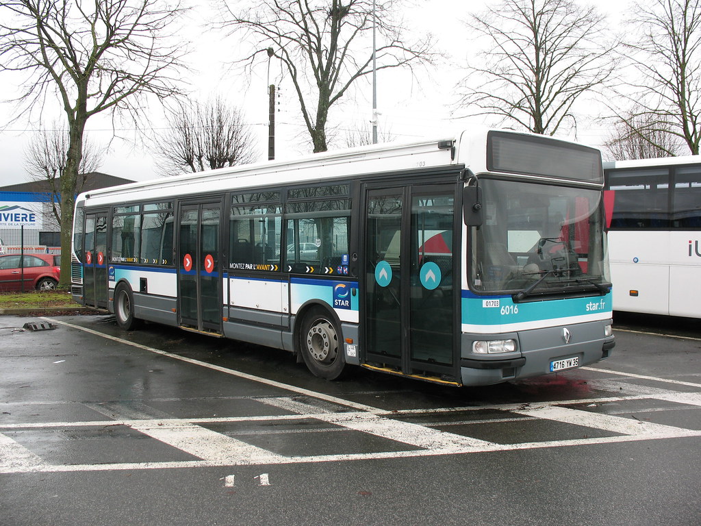 6016 / 01703 (04) | Keolis Armor (ex Émeraude 1703) | RÉTRO BUS RENNAIS ...