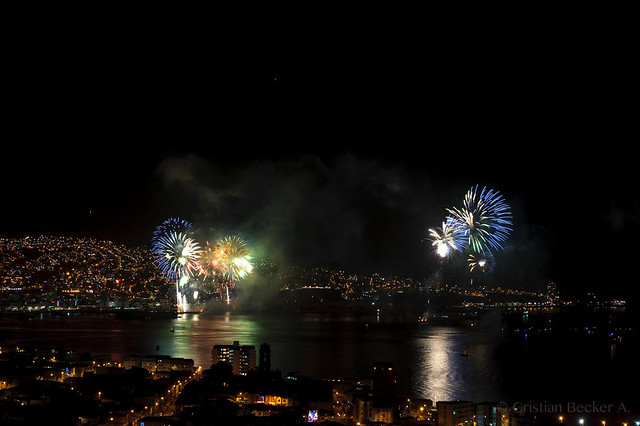 Año nuevo 2014, Valparaíso