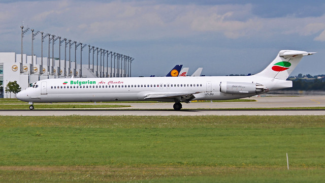 Bulgarian Air Charter MD82 LZ-LDU