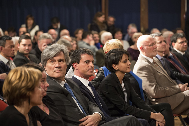 Départementales 2015 : Manuel Valls en meeting à Betton