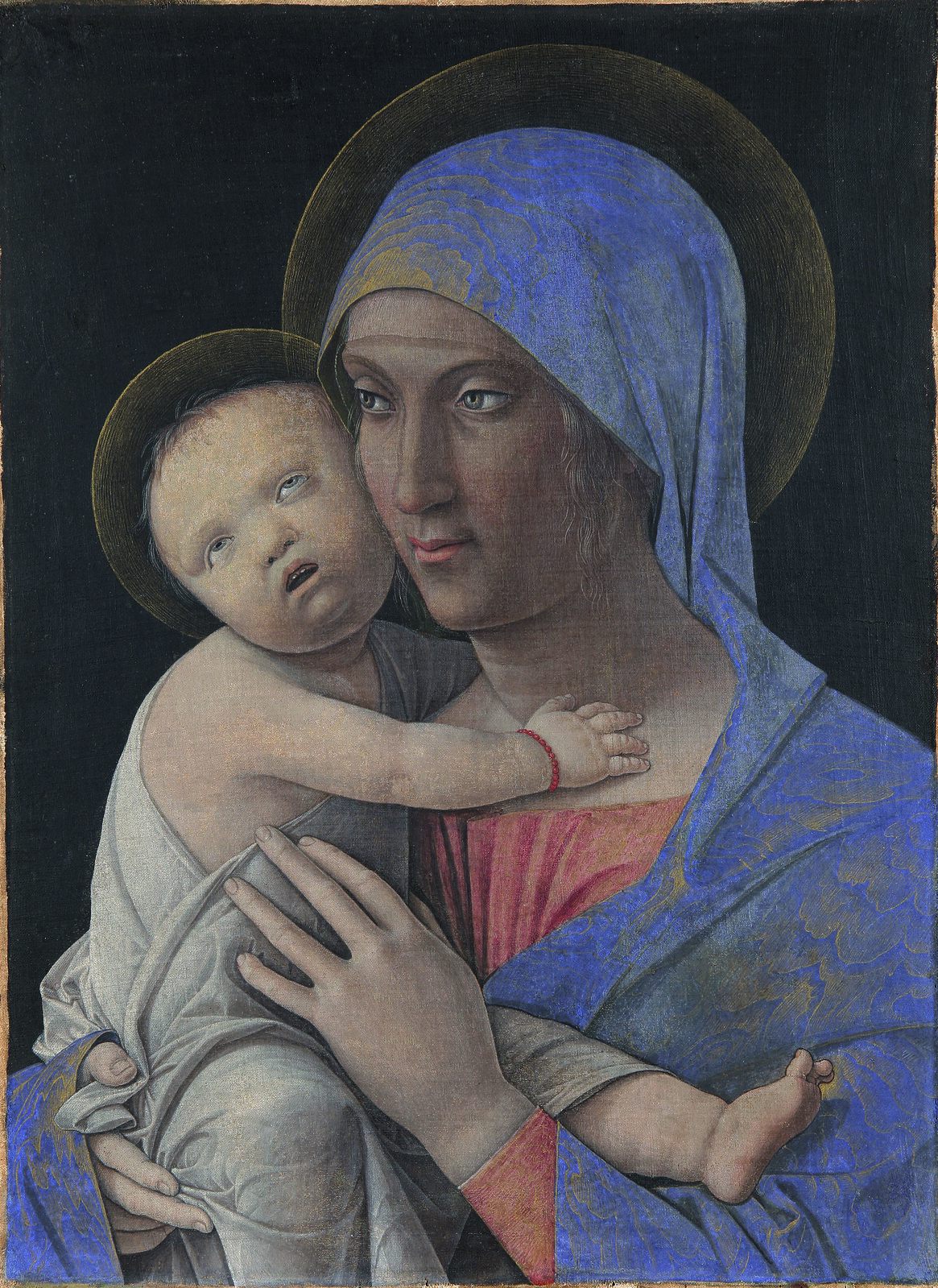 Bergamo, Accademia Carrara. Andrea Mantegna, Madonna and Child, 1480. Courtesy adicorbetta, Milano