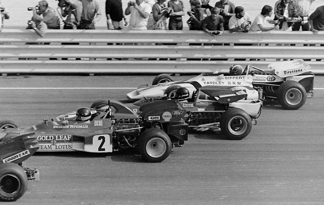 1971 United States Grand Prix Race Start 2