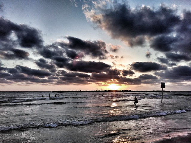 Sunset @Tel Aviv Beach