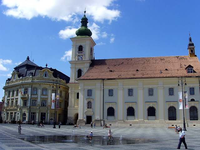 Sibiu, Romania - Grand Square / Piaţa Mare