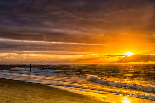 Dawn Patrol by #Photography By Randall, Shore casting at Pounders Beach, Laie, Hawaii.  249/366sunshine landscape poundersbeach water projec
