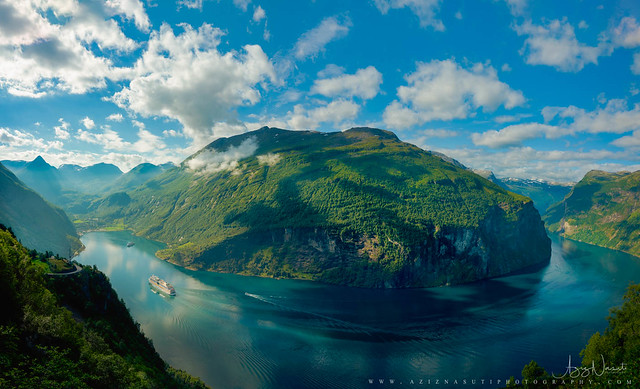 Geirangerfjorden in Norway