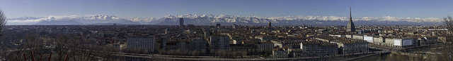 Turin in panorama.