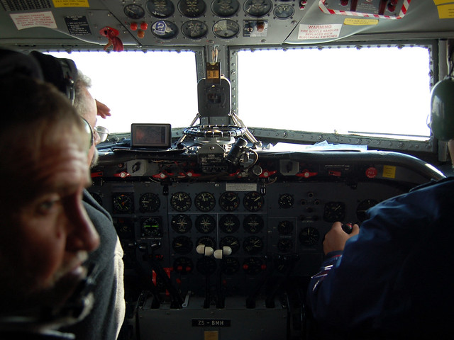 The Cockpit of ZS-BMH