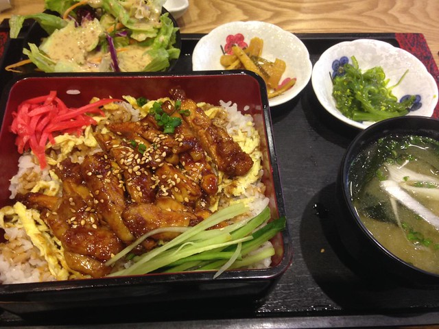 Teriyaki Chicken on Rice @Ichii Restaurant, West Yanan Road, Shanghai