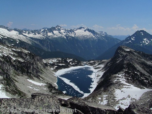 Hidden Lake from the lookout, North Cascades National Park, Washington