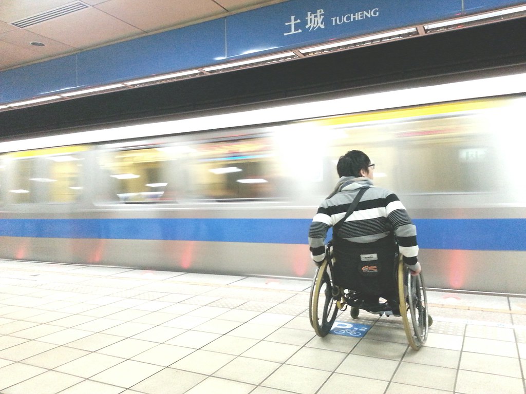 Man With Wheelchair, New Taipei City | Andre He | Flickr