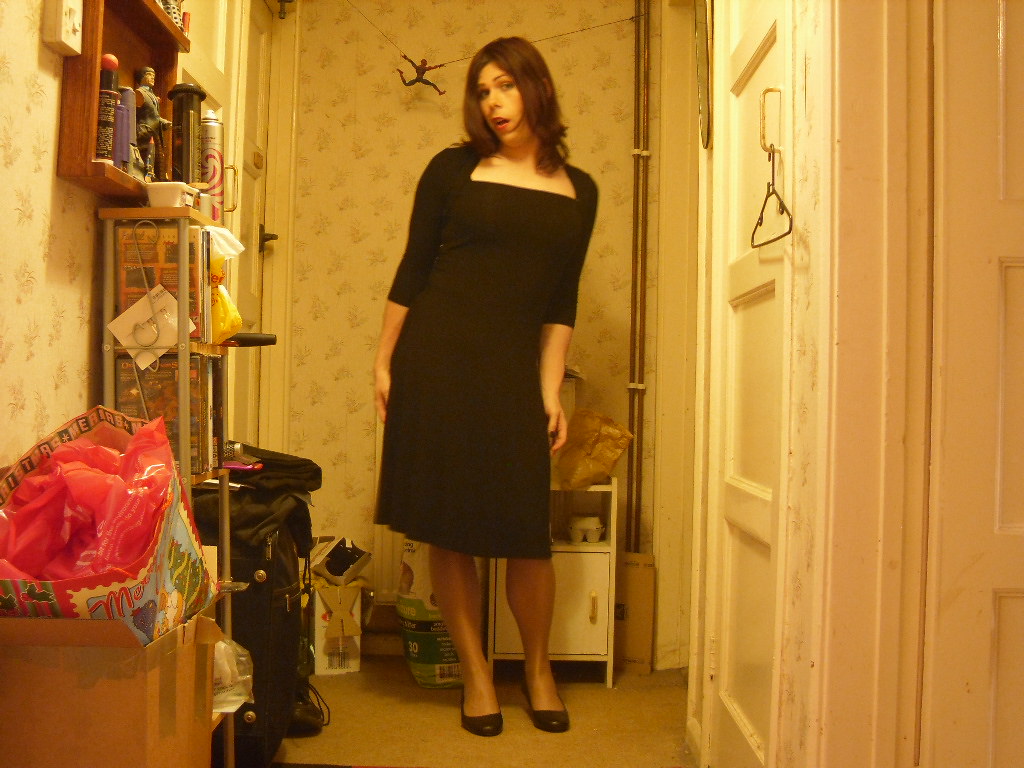 Black Dress, Tan Tights | Last batch of photos from 2 weeks … | Flickr