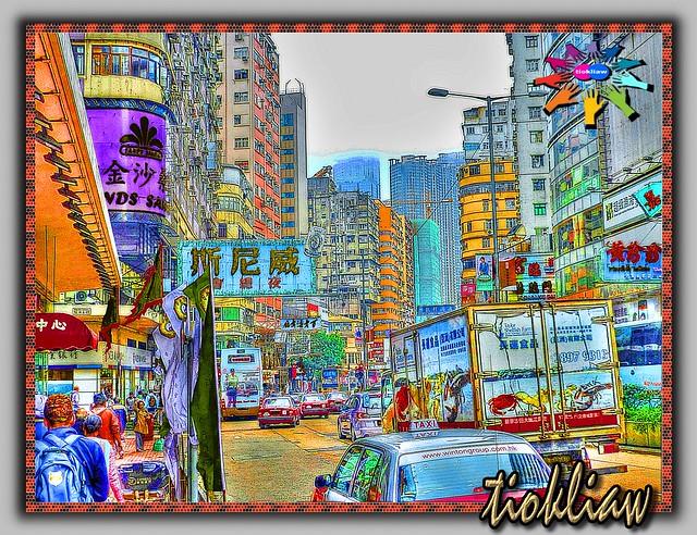 Hong Kong >>> Street scene
