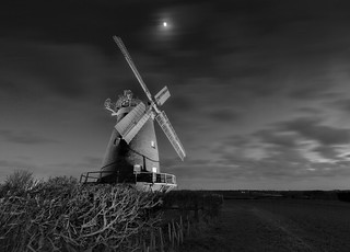 Thaxted Windmill after Sunset