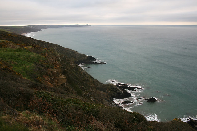View back to Rame Head near Tregantle Fort