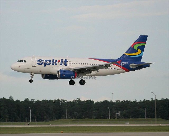 Spirit Airlines                             Airbus A319                            N533NK