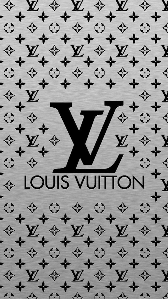 Grey And White Louis Vuitton Wallpaper