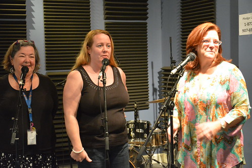 Holly Bendtsen, Debbie Davis, and Yvette Voelker of the Pfister Sisters. Photo by Kichea S Burt.