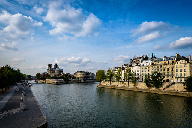 Along the river Seine