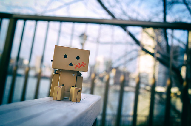 Danbo, the unofficial 24th member of our sanpo group